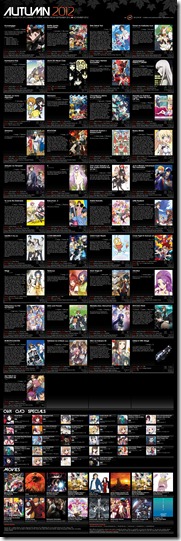 Fall 2012 Anime